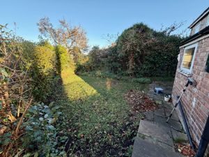Rear Garden- click for photo gallery